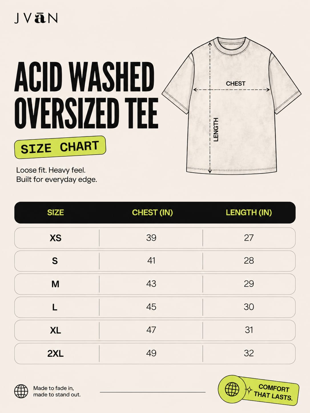 Inner Demon's Tee (Acid Washed Oversized)