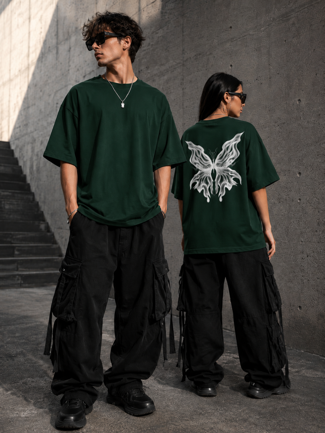 Ethereal Monarch Tee (Oversized Terry)