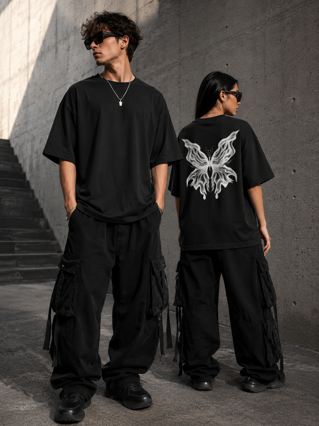 Ethereal Monarch Tee (Oversized Terry)