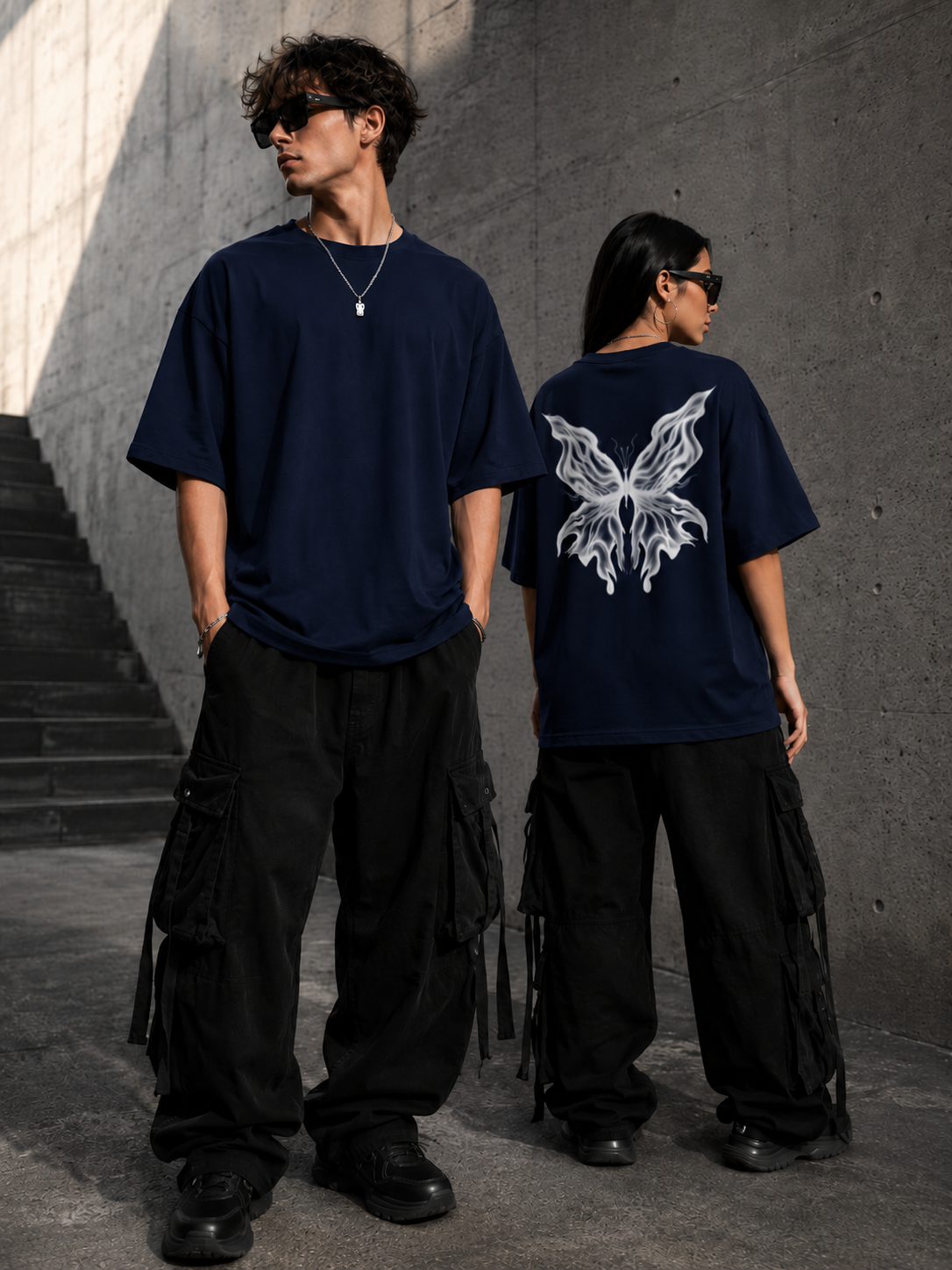 Ethereal Monarch Tee (Oversized Terry)