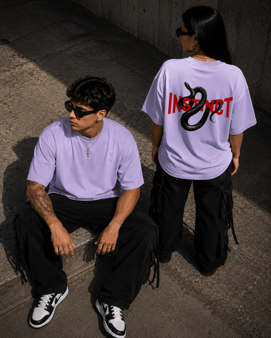 Serpent Instinct Tee (Unisex Oversized Tee)
