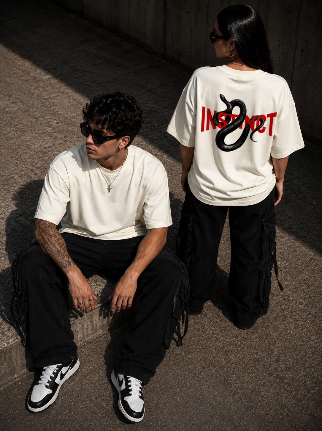 Serpent Instinct Tee (Unisex Oversized Tee)