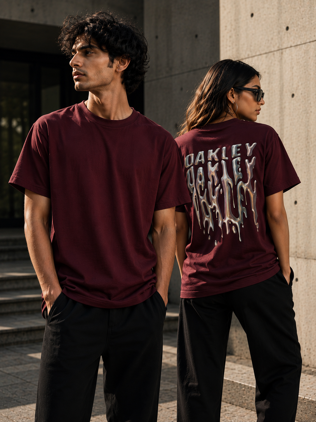 Oakley Liquid Chrome T-Shirt (Unisex Supima)