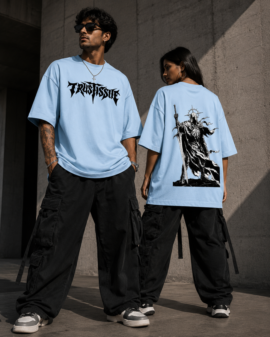 Shadow Knight Tee (Oversized Terry)
