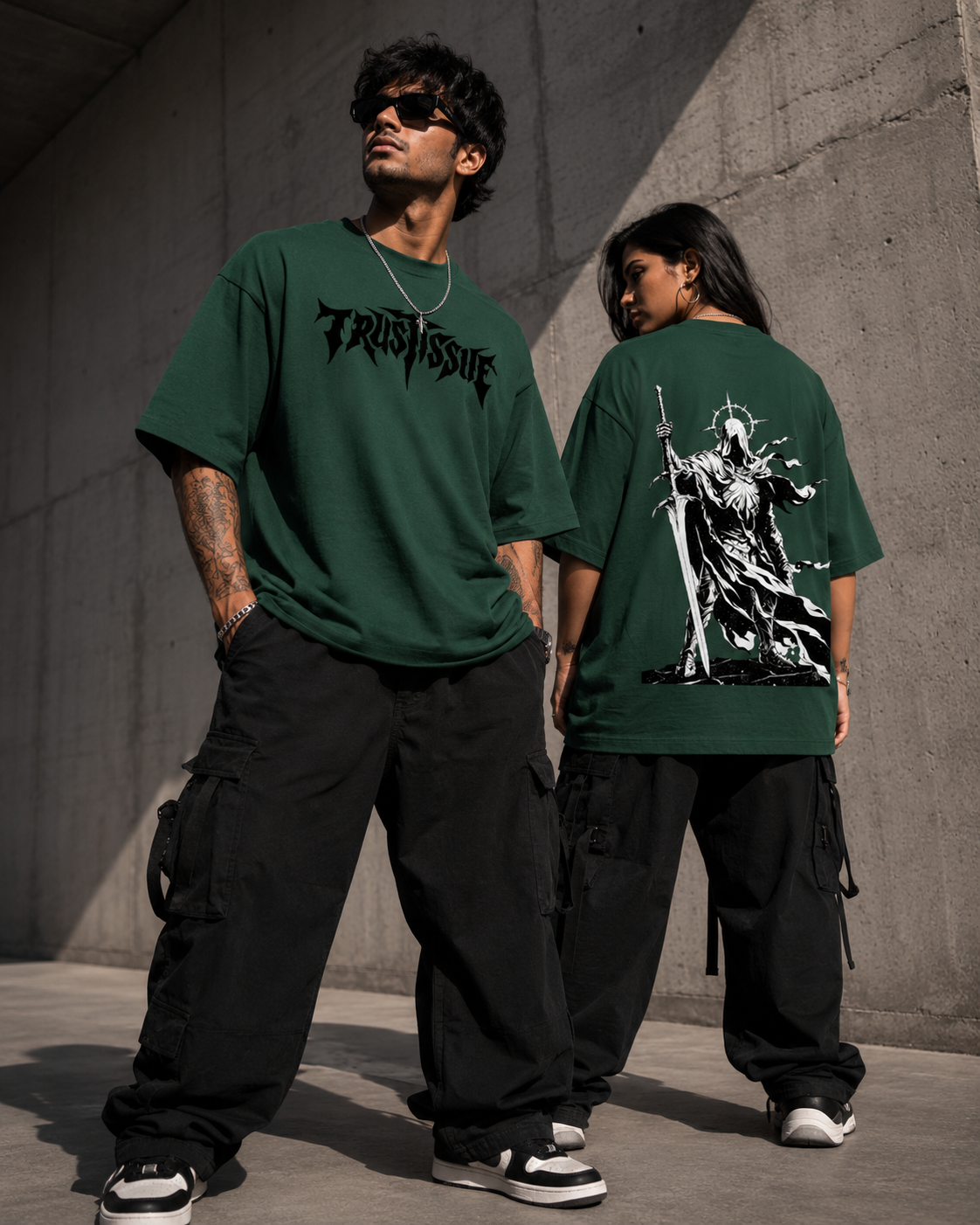 Shadow Knight Tee (Oversized Terry)