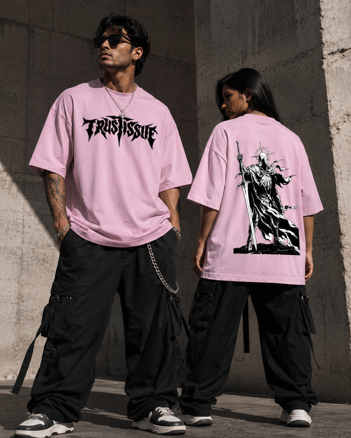 Shadow Knight Tee (Oversized Terry)