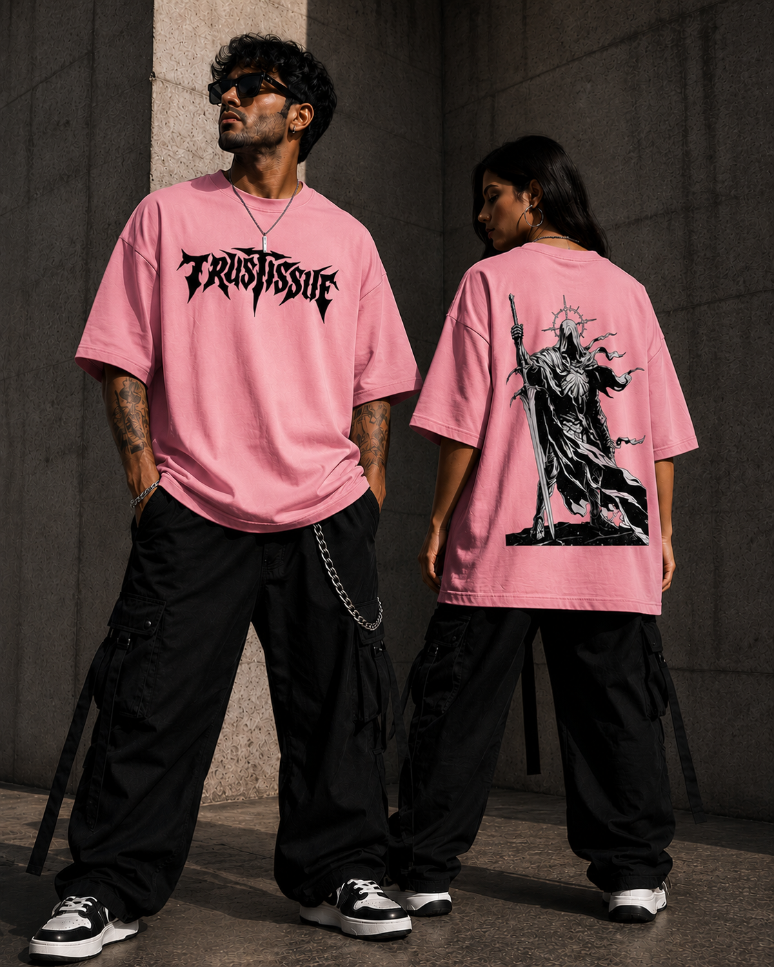 Shadow Knight Tee (Oversized Terry)