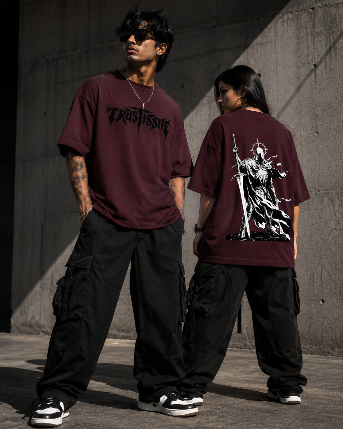 Shadow Knight Tee (Oversized Terry)