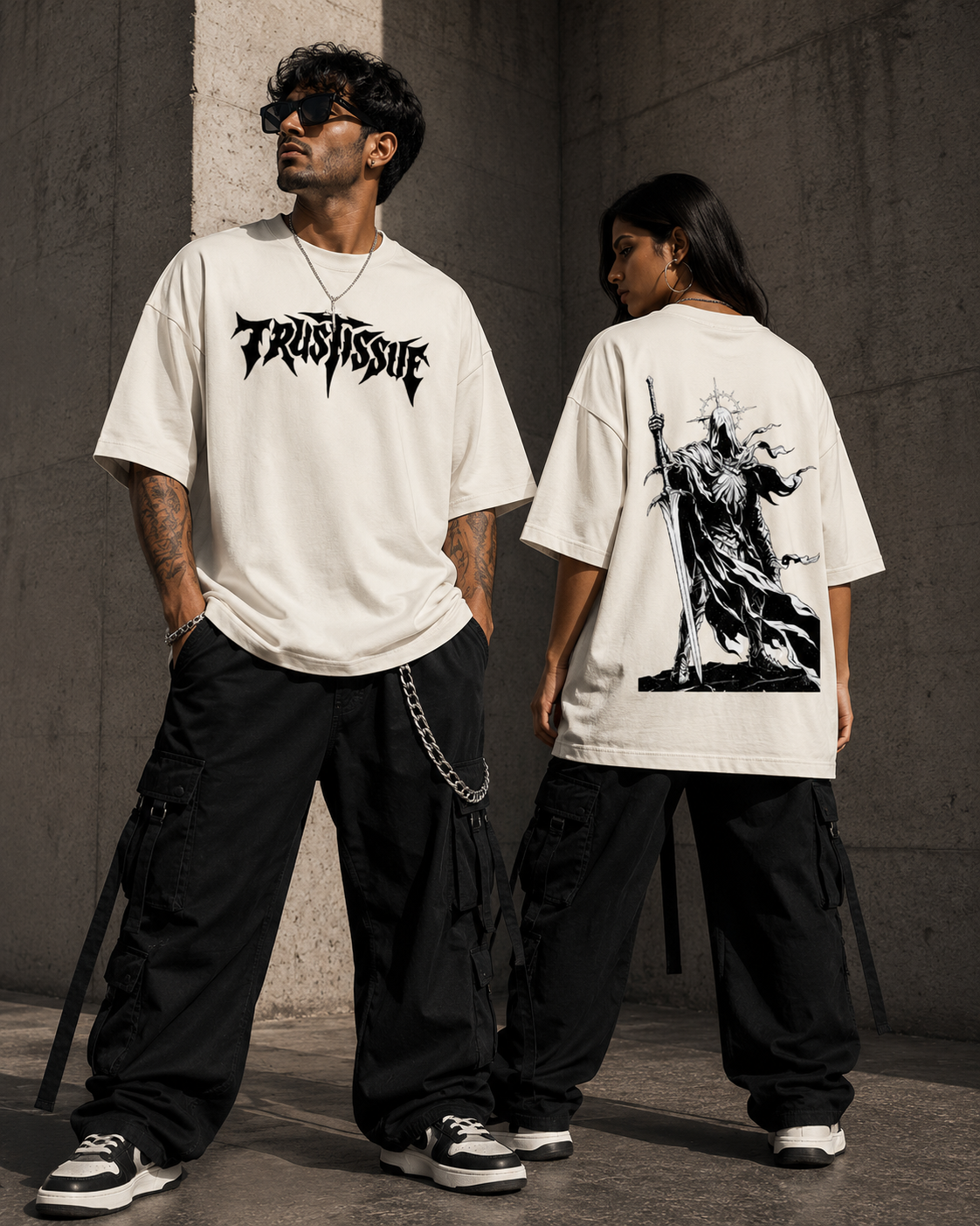 Shadow Knight Tee (Oversized Terry)