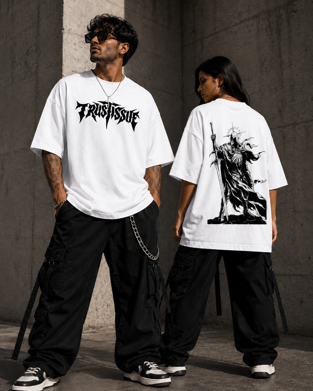 Shadow Knight Tee (Oversized Terry)